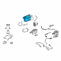 OEM 2014 Ram 3500 CANISTER-Vapor Diagram - 4891726AH