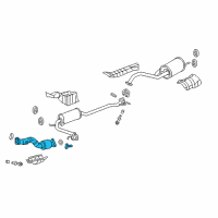 OEM Honda Converter Diagram - 18160-5R7-A00