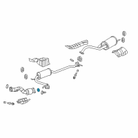 OEM Acura ILX Gasket, Pre Chamber (52.5MM-53.5MM) Diagram - 18393-SH3-S00
