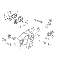 OEM Mercury Montego Bulb Diagram - 5F9Z-13B765-AA