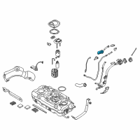 OEM 2017 Hyundai Ioniq Air Filter Diagram - 31453-G2001