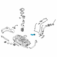 OEM 2022 Hyundai Ioniq Hose-Fuel Filler Diagram - 31036-G2500