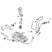 OEM 2018 Hyundai Ioniq Fuel Pump Sender Assembly Diagram - 94460-G2000