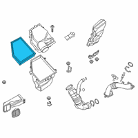 OEM 2022 BMW 840i Air Filter Diagram - 13-71-8-577-170