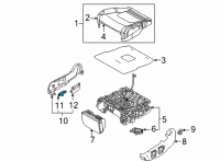 OEM 2022 Kia Carnival SWITCH-RR SEAT Diagram - 89979R0720OFB