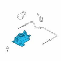 OEM Chevrolet Tracker Actuator Asm, Cruise Control (On Esn) Diagram - 30027419