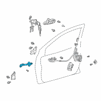 OEM 2002 Toyota Echo Door Check Diagram - 68610-52010