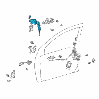 OEM Toyota Echo Cylinder & Keys Diagram - 69052-52140