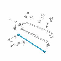 OEM 2013 Ford Mustang Track Arm Assembly Diagram - 5R3Z-4264-AA