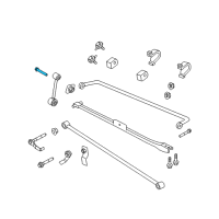 OEM Ford E-350 Super Duty Lateral Arm Front Bolt Diagram - -W708737-S439