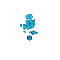 OEM 2010 Scion tC Blower Assembly Diagram - 87130-21022