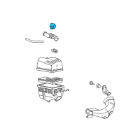 OEM 1994 Toyota Camry Resonator, Intake Air Diagram - 17893-20010