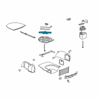 OEM 2008 Cadillac CTS Jack Assembly Diagram - 13500011