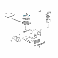 OEM 2010 Cadillac SRX Wrench Diagram - 13503936