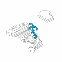 OEM 1999 Dodge Durango Wiring Engine Diagram - 56021087