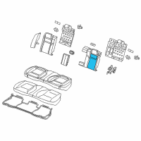 OEM 2018 Dodge Charger Pad-Heater Diagram - 68104698AA