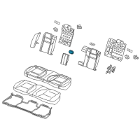 OEM 2012 Chrysler 300 CUPHOLDER Diagram - 1UZ70DX9AA