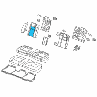 OEM Dodge Charger Pad-Heater Diagram - 68104699AA