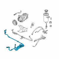 OEM 2016 BMW X5 Combination Return Pipe Diagram - 32-41-6-790-835