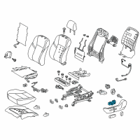 OEM 2014 Toyota Avalon Adjust Switch Diagram - 84070-07010