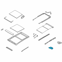 OEM 2014 Kia Sorento Motor Assembly-PANORAMAR Diagram - 816311U505