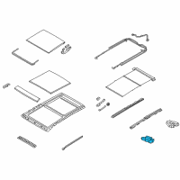 OEM Kia Sorento Motor Assembly-PANORAMAR Diagram - 816311U505