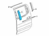 OEM 2020 GMC Sierra 2500 HD Applique Diagram - 84987912