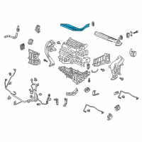 OEM 2019 Honda Odyssey Core, Heater Diagram - 79110-THR-A41