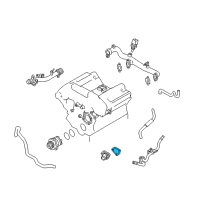 OEM Infiniti JX35 Gasket-Water Inlet Diagram - 13050-ZA000