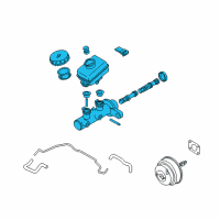 OEM Nissan Cylinder Assy-Brake Master Diagram - 46010-CD005