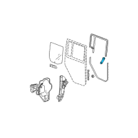 OEM Dodge Dakota Handle-Window Regulator Diagram - FW80PX9