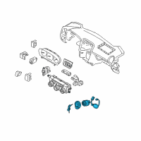 OEM 2010 Hyundai Sonata Cylinder Assembly-Steering & Ignition Lock Diagram - 81920-3KF00