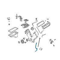 OEM 2009 Ford Expedition Tube Assembly Diagram - 5L1Z-6754-BA