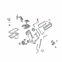 OEM Lincoln Front Cover Gasket Diagram - 3L3Z-6020-EA