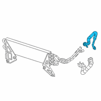 OEM 2022 Ram 2500 Power Steering Return Diagram - 68359764AE