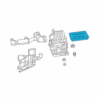 OEM Chrysler Town & Country Air Diagram - 4891713AB