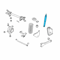 OEM 2012 Ford F-250 Super Duty Shock Diagram - BC3Z-18124-N