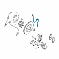 OEM 2011 Nissan Maxima Hose Assembly-Brake Center Diagram - 46210-ZX71B