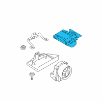 OEM 2013 BMW 335i Alarm Control Unit Diagram - 65-77-6-989-713