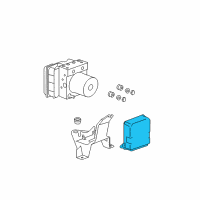 OEM 2008 Acura MDX Control Module Diagram - 48310-RYG-003