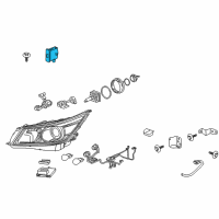 OEM 2012 Buick LaCrosse Control Module Diagram - 20994168