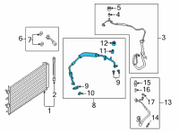 OEM 2022 Ford Escape TUBE ASY Diagram - LX6Z-19D742-Z