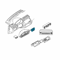 OEM BMW X5 Headlight Switch Diagram - 61-31-6-909-777