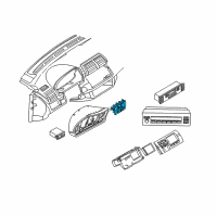 OEM 2001 BMW X5 Headlight Switch Diagram - 61-31-6-909-777