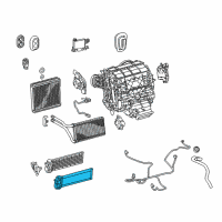 OEM Lexus ES350 Quick Heater Assembly Diagram - 87710-58010