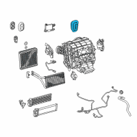 OEM Lexus RX350L Parts, Cooling Unit Diagram - 88899-0E040