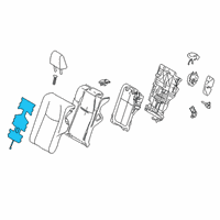 OEM 2021 Toyota RAV4 Prime Seat Back Heater Diagram - 87530-0R050