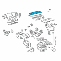 OEM Lexus RX400h Cover Sub-Assy, Cylinder Head, LH Diagram - 11202-0A051