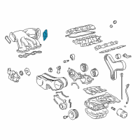 OEM Lexus ES300 Gasket, Intake Flange Diagram - 17116-20010