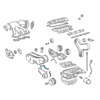 OEM 1994 Toyota Camry Outer Gasket Diagram - 11328-20020